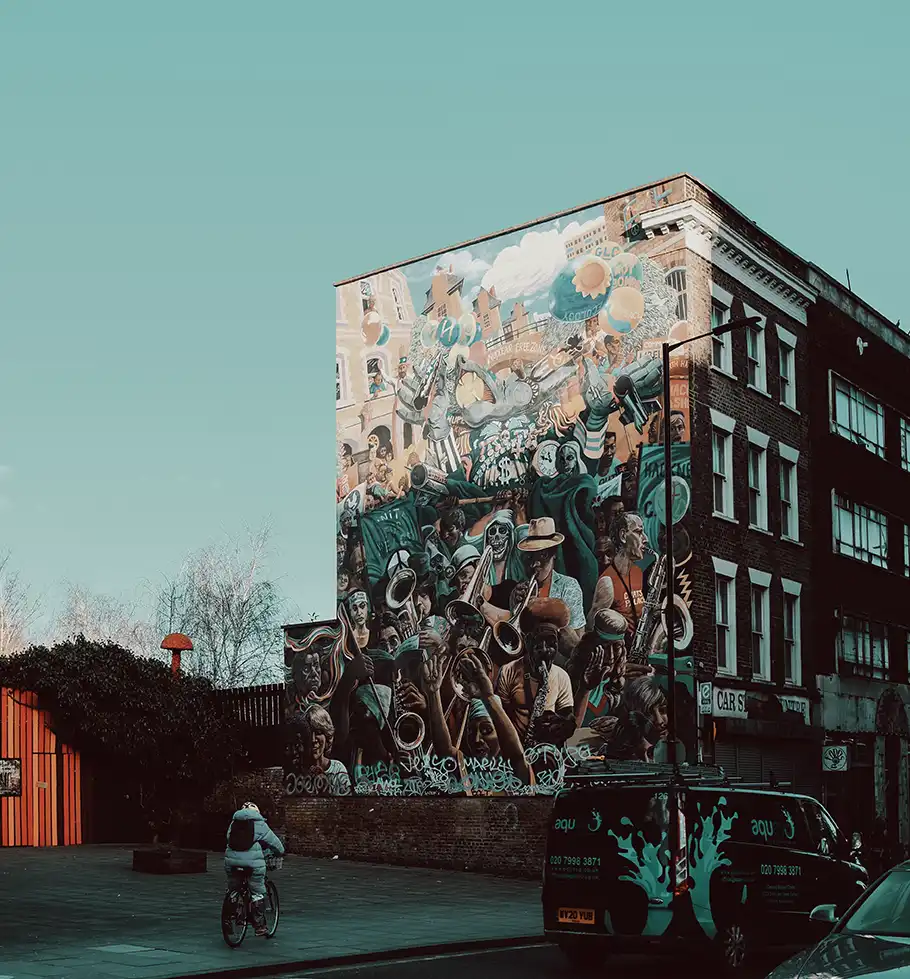 Graffiti in London